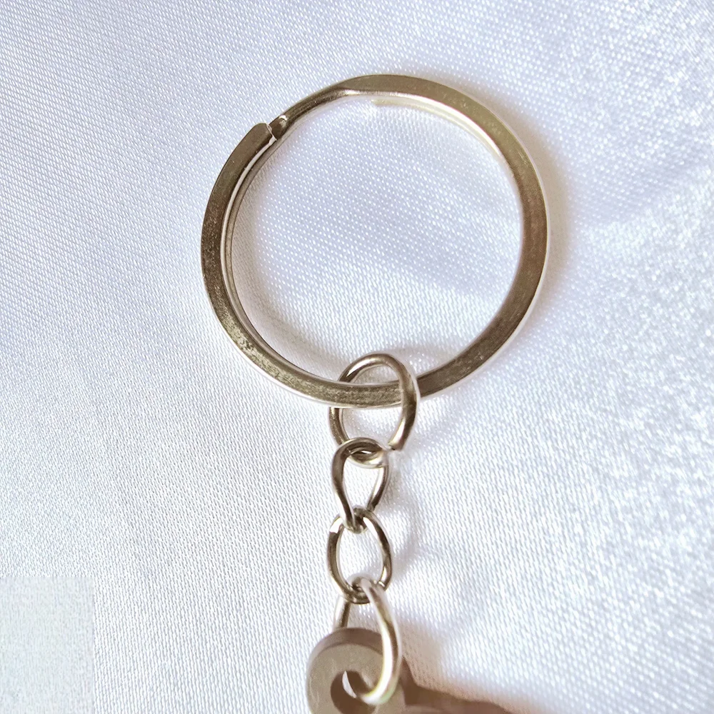 Cute Surgical Nurse and Stethoscope Keychain Pair -‎ Mint & Pink